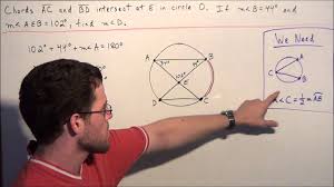 How to use this property to find missing angles? S Inscribed Angle Theorem Formula Inscribed Angle Corresponding To The Central Angle The