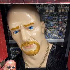 Vtg MGA Sports 1998 Stone Cold Steve Austin Wall Talkers 3D Picture WWF  WORKS