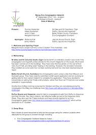 Moray Eco-Congregation Network 8th September 2014, 7.30
