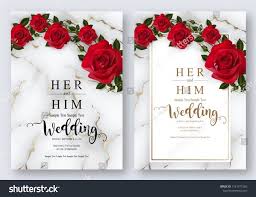 Red Rose Wedding Invitations Rose Wedding Invitations Wedding Invitation Card Template