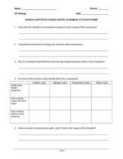It describes how water moves on, above, or just below the surface of our planet. Nutrient Cycle Lesson Plans Worksheets Lesson Planet