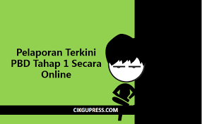 Pada tahun yang sama, unit ini. Pelaporan Terkini Pbd Tahap 1 Secara Online