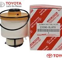 Genuine Toyota Hilux 2015-2022 Diesel Element Fuel Filter 23390-0L070 X 3