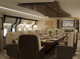 This 747 Private Jet Is A Palace In The Sky Private Jet Interior Private Jet Private Plane