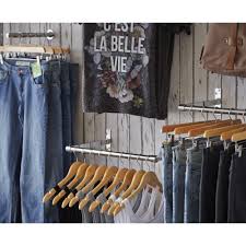 Clothes hanger storage hanging clothes rail hanging racks clothing storage. Wall Mounted 1m Chrome Tube Kit