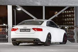 2012 Ibis White Audi S5 Facelift With 377 Horsepower By Senner Tuning 2012 Senner Tuning Audi S5 Facelift Rear Angle View Audi S5 Audi Audi A5