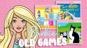 Con barbie, tú puedes ser lo que quieras ser. Barbie Games Juegos Antiguos De Barbie Playing Barbie Old Games Youtube