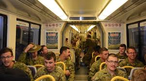 South east queensland brisbane, ipswich, gold coast & sunshine coast. Troop Train From Brisbane To Cleveland Remembers Fallen Heroes The Canberra Times Canberra Act