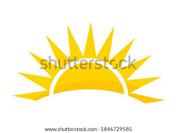 Half of the moon is always in sunlight, as seen on the left. Crescent Moon Clip Art Half Sun Clipart Stunning Free Transparent Png Clipart Images Free Download