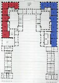 First Floor Central Development Castle Floor Plan Architectural Floor Plans Versailles Map