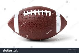 Leather American Football Ball On White Royalty Free Image Photo In 2020 Football Ball American Football American Leather
