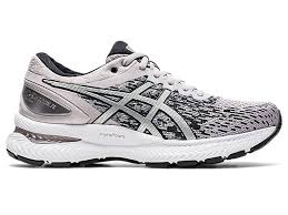 Asics glideride ladies running shoes. Women S Gel Nimbus 22 Knit Haze Pure Silver Running Shoes Asics