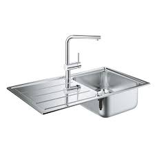 Set Lavello E Miscelatore Minta Grohe Acciaio Inox 31573sd0 Acquista Su Hidrobrico