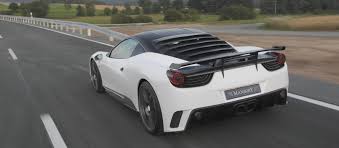 It is the single best car ferrari has made in recent years. Siracusa Mansory