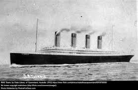 the titanic sank on this day in 1912