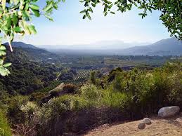 82.42 miles (132.64 km) by car. Ojai California A Short Trip From The Beach