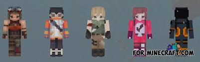 Top fornite skins for minecraft pe not all skins are compatible with minecraft pe, so i've made a selection to bring you a custom look. Hd Fortnite Skin Pack For Mcpe 1 9