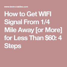 However, learning how to do it on your own is a good idea if you ever don't have multiply by 1.6. How To Get Wifi From 4 Km Or 2 5 Miles Away Updated For Faster Speeds Wifi Signal Wifi How To Get