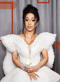 Cardi B Might Finally Get Her Grammy In 2019 Pregnant Wedding Dress Star Fashion Cardi B