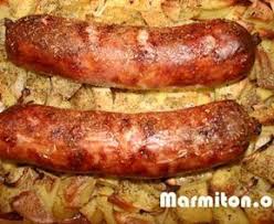 Saucisson Au Four Et Pommes De Terre Recette Recettes De Cuisine Recette Saucisson Recette Saucisson A Cuire