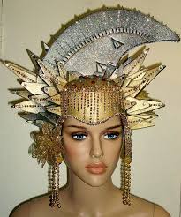 Sun And Moon Headdress Symbol Of Love Headdress By Rmquintiroli Headdress Love Symbols Costume Shop