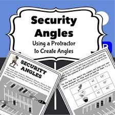 Drawing Angles With A Protractor Real World Task 4 Md 5 Math Task Cards Math Activities Drawing Angles