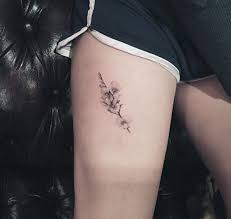 30 Incredible Flower Tattoos Designs You Must See Gravetics In 2020 Flower Thigh Tattoos Thigh Tattoos Women Floral Thigh Tattoos