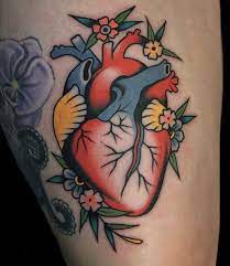 Tattoo Blog Anatomical Heart Tattoo Traditional Heart Tattoos Type Tattoo