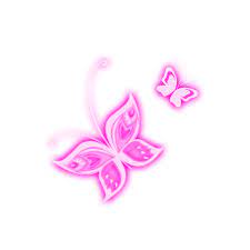 Pin By 2 The Moon And Back On Picsart Stickers Pink Butterfly Neon