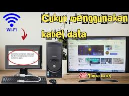 Cara menyambungkan wifi ke laptop mudah banget! cara menyambungkan hotspot hp ke laptop atau komputer. Cara Menghubungkan Wifi Ke Komputer Tanpa Kabel Lan Youtube