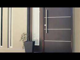 Model kusen pintu geser aluminium. Desain Pintu Utama Minimalis Super Keren Youtube