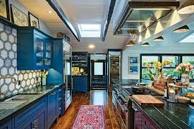 a colorful nantucket kitchen, owned by