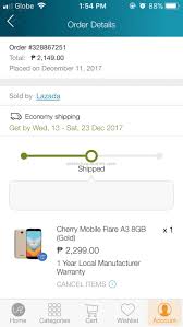 Lazada cancel order voucher can offer you many choices to save money thanks to 17 active results. Lazada Philippines Delayed Order And Poor Customet Service Dec 13 2019 Pissed Consumer