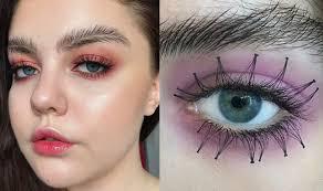 Reverse Lashes And Feather Eyebrows Quirky Eye Makeup Trends That Are Creating A Stir Winter Eye Makeup Makeup Trends Eye Makeup