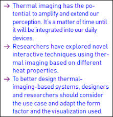 Beyond The Visible Sensing With Thermal Imaging Acm Interactions