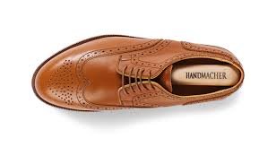 Budapester schuhe für ladies & gents. Primus Modell 14 Budapester Kalbleder Cognac Reichl Schuhe