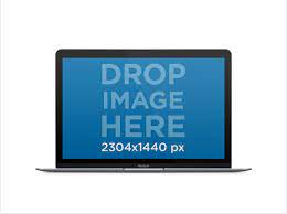Placeit Laptop Mockup Of A Macbook Air Over Transparent Background Macbook Mockup Transparent Background Mockup Generator
