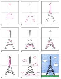5 out of 5 stars. How To Draw The Eiffel Tower Art Projects For Kids