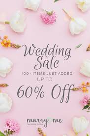 We Re Having A Sale Find Wedding Supplies With Free Shipping Offers At Marry Me By Oriental Trading Discount Wedding Supplies Wedding Supplies Wedding Favors
