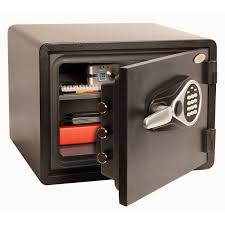 Coffre Titan Aqua Fs1291e Etanche Et Ignifuge 1h Serrure Electronique 24 L Phoenix Serrure Electronique Coffre Coffre Fort
