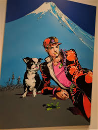 Rohan at the louvre by hirohiko araki after glacial period and the sky over the louvre comes another completely original story with stunning art by a leading mangaka, bestselling author of jojo's bizarre adventure. Crunchyroll Take An Inside Look At The Hirohiko Araki Jojo Exhibition Ripples Of Adventure
