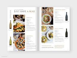Wine Catalog Brochure Template Alfaera Coreldraw Graphic Design Templates Brochure Food Food Catalog Wine Recipes