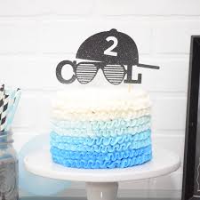 2nd Birthday Birthday Cake Designs For 2 Year Old Boy With Name Two Cool Cake Topper For 2nd Birthday 2nd Birthday Cake Topper By Sugarcrushco On Etsy Ht 2nd Birthday Party For Boys 2nd Birthday Boys 2nd Birthday Cake Boy