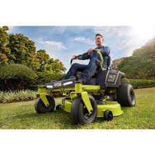Snapper riding lawn mower zero turn zt2752 review. Ryobi 42 In 75 Ah Battery Electric Riding Zero Turn Mower Ry48ztr75 The Home Depot