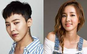 Dara and gd, probably posing for a photo. G Dragon Dara The 100 Most Favorite Kpop Ship Couples 2021