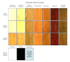 wood furniture colors chart informasicpnsbumn co