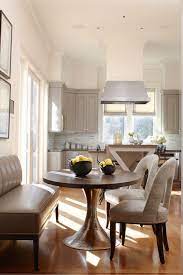 Shop wayfair.ca for all the best with back kitchen & dining benches. Eat In Kitchen Design Transitional Dining Room Benjamin Moore Briarwood Massucco Warner Miller