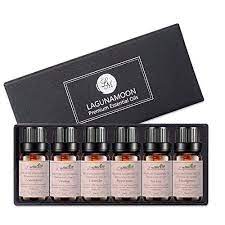 Lagunamoon premium essential oils set, 20 pcs pure natural aromatherapy oils lavender frankincense peppermint rose rosemary sandalwood 4.7 out of 5 stars 15,159 $32.99 $ 32. From 10 99 Lagunamoon Aromatherapy Essential Oils Gift Set 100 Pure Premium Therapeutic Grade Oils Kit Lavender Tea Tr Aromatherapie Ole Atherische Ole Ole