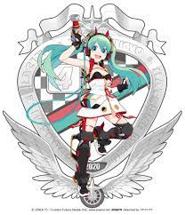 hatsune miku, racing miku, and racing miku (vocaloid and 3 more) drawn by  len_(a-7) | Danbooru