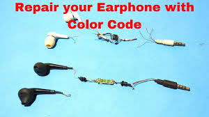 70 volt speaker wiring diagram. Repair Your Earphone With Color Code Makelogy Youtube